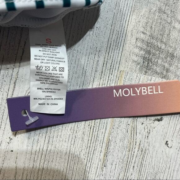 Floral Striped Monokini High-Waisted Racerback - Picture 8 of 8